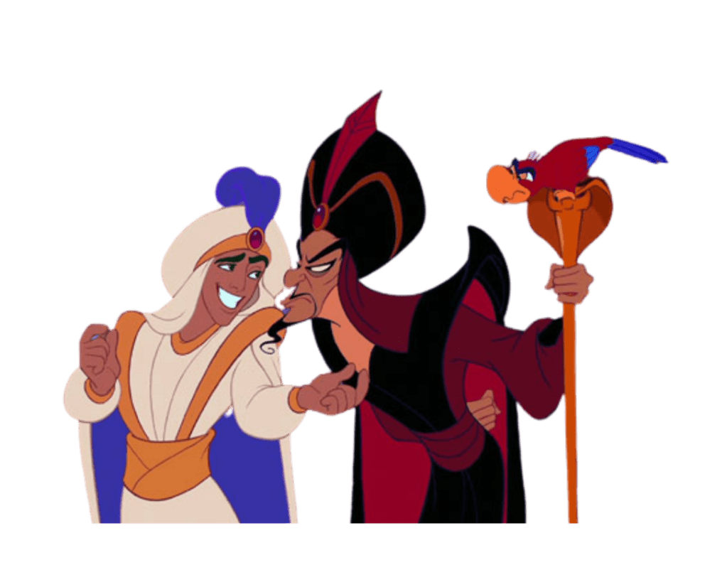 Aladdin and Jafar